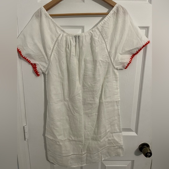 J Crew Spanish inspired top with tassels - Picture 2 of 7